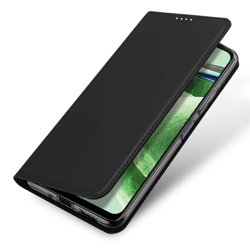 Dux Ducis Skin Pro etui do Xiaomi Redmi Note 12 Pro+ pokrowiec z klapką portfel na kartę podstawka czarne - obrazek 4