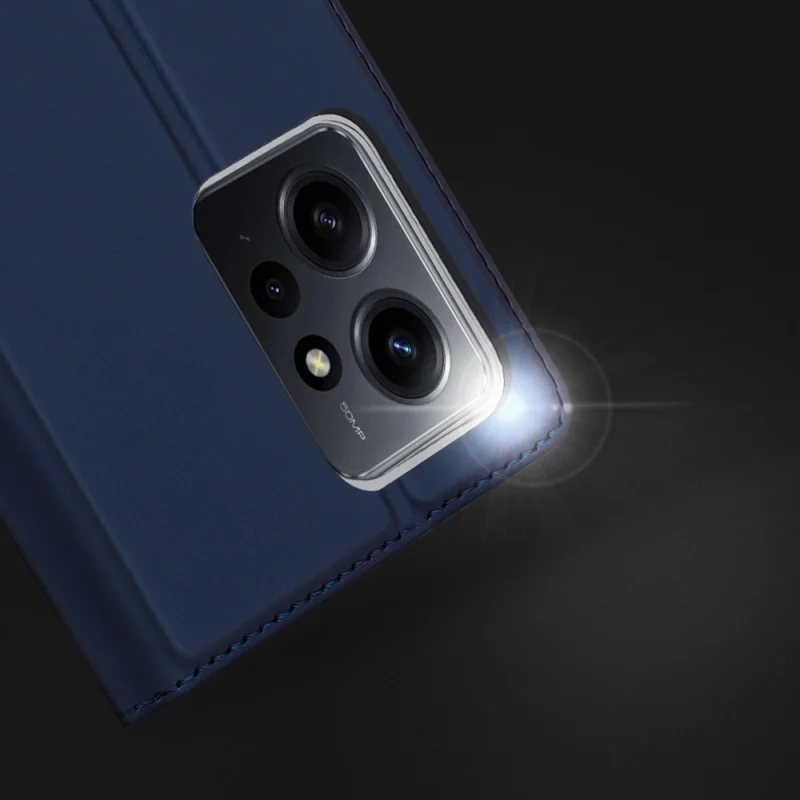 Dux Ducis Skin Pro etui do Xiaomi Redmi Note 12 pokrowiec z klapką portfel na kartę podstawka niebieskie - obrazek 13