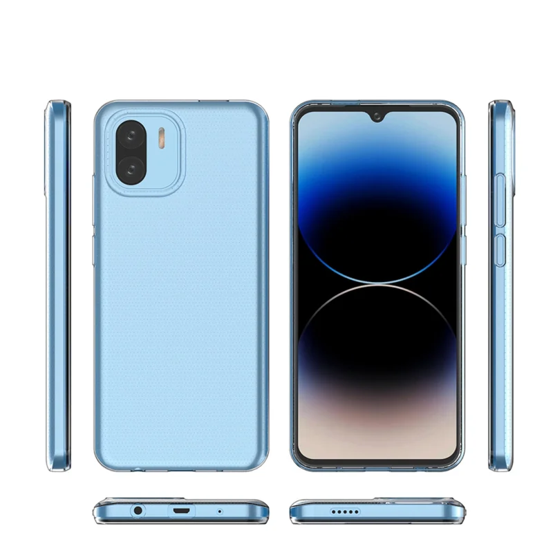 Ultra Clear 0.5mm etui do Xiaomi Redmi A2 / Redmi A1 cienki pokrowiec przezroczyste - obrazek 3