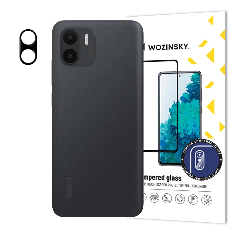 Wozinsky Full Camera Glass szkło hartowane do Xiaomi Redmi A2 / Redmi A1 na aparat kamerę 9H