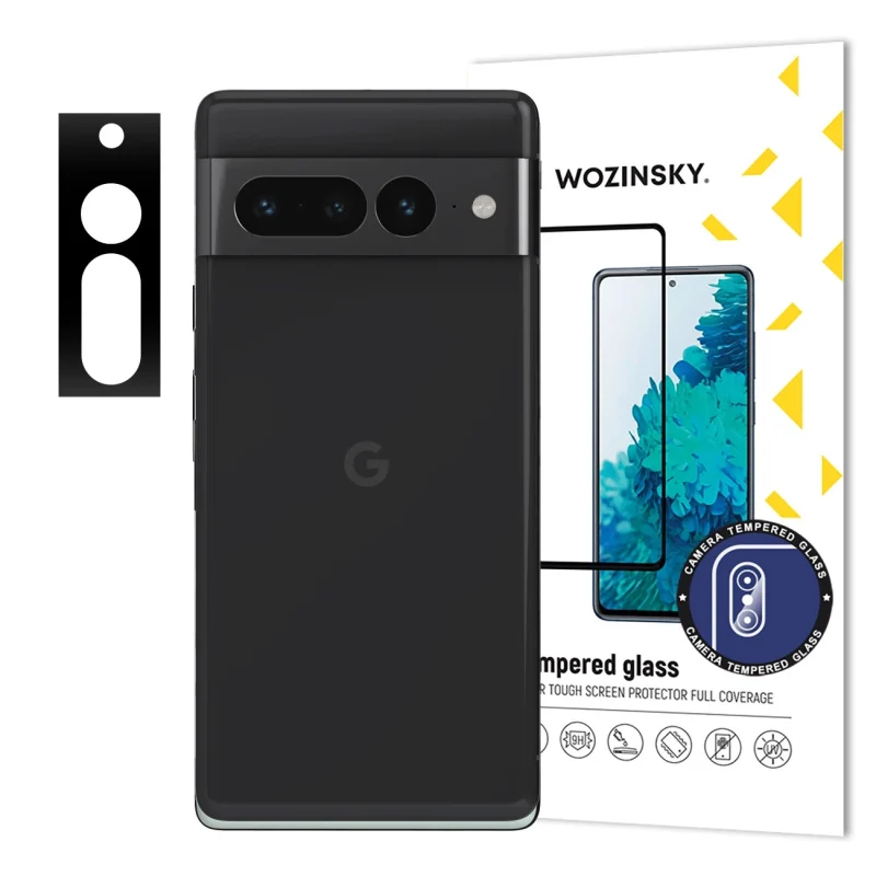 Wozinsky Full Camera Glass szkło hartowane do Google Pixel 7 Pro na aparat kamerę 9H