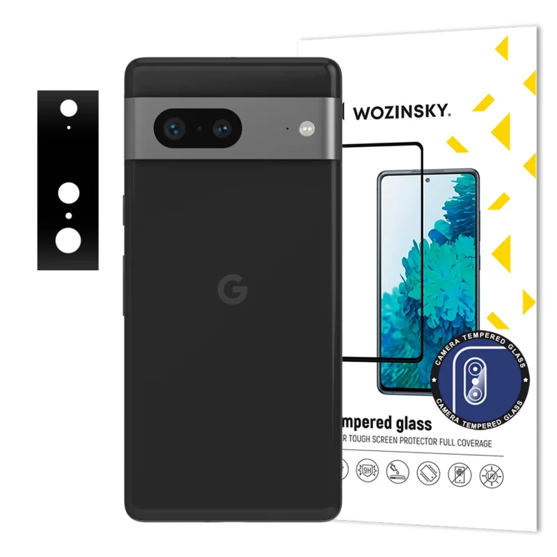 Wozinsky Full Camera Glass szkło hartowane do Google Pixel 7 na aparat kamerę 9H