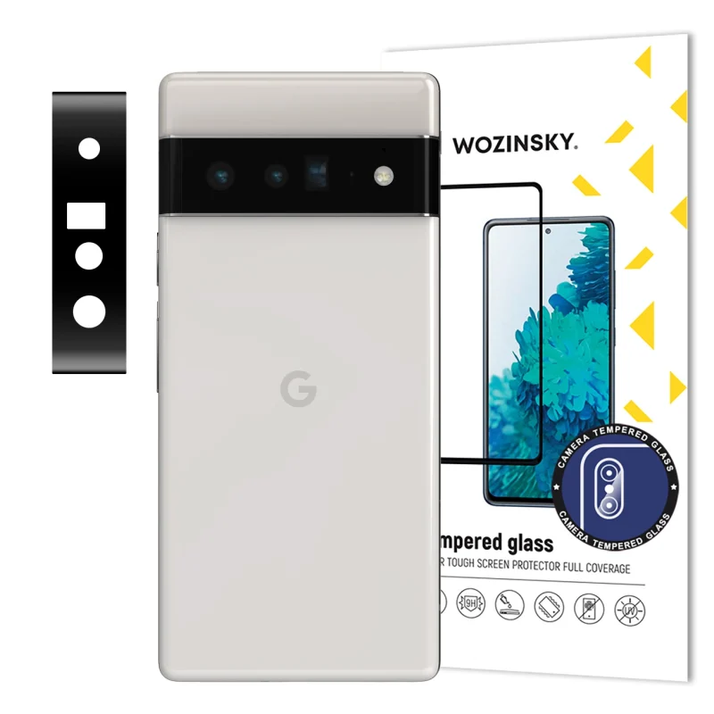 Wozinsky Full Camera Glass szkło hartowane do Google Pixel 6 Pro na aparat kamerę 9H