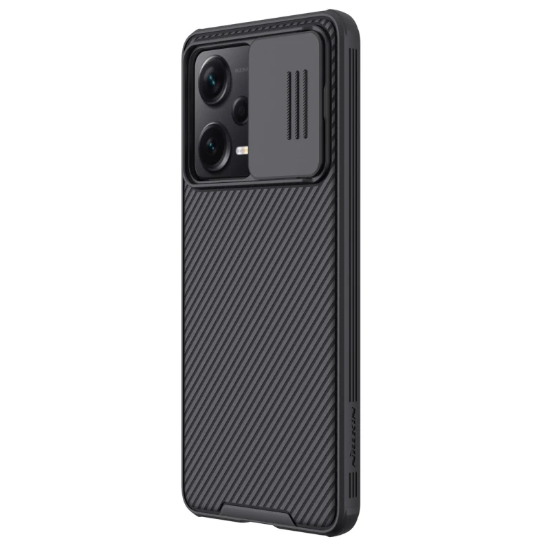 Nillkin CamShield Pro Case etui do Xiaomi Redmi Note 12 Pro+ pokrowiec z osłoną na aparat czarne - obrazek 3