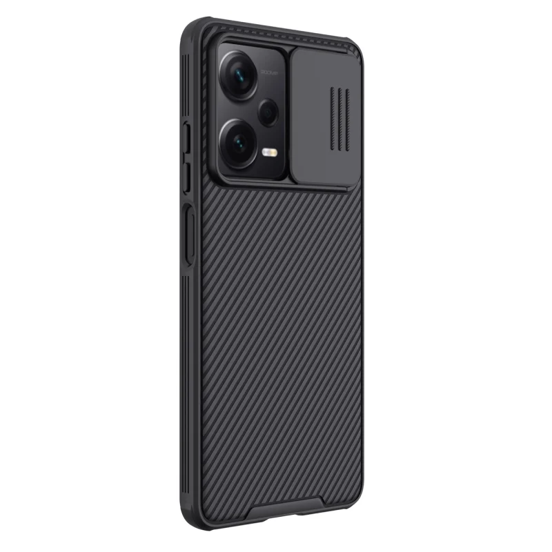 Nillkin CamShield Pro Case etui do Xiaomi Redmi Note 12 Pro+ pokrowiec z osłoną na aparat czarne - obrazek 6