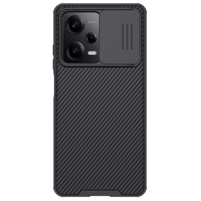 Nillkin CamShield Pro Case etui do Xiaomi Redmi Note 12 Pro / Poco X5 Pro 5G pokrowiec z osłoną na aparat czarne