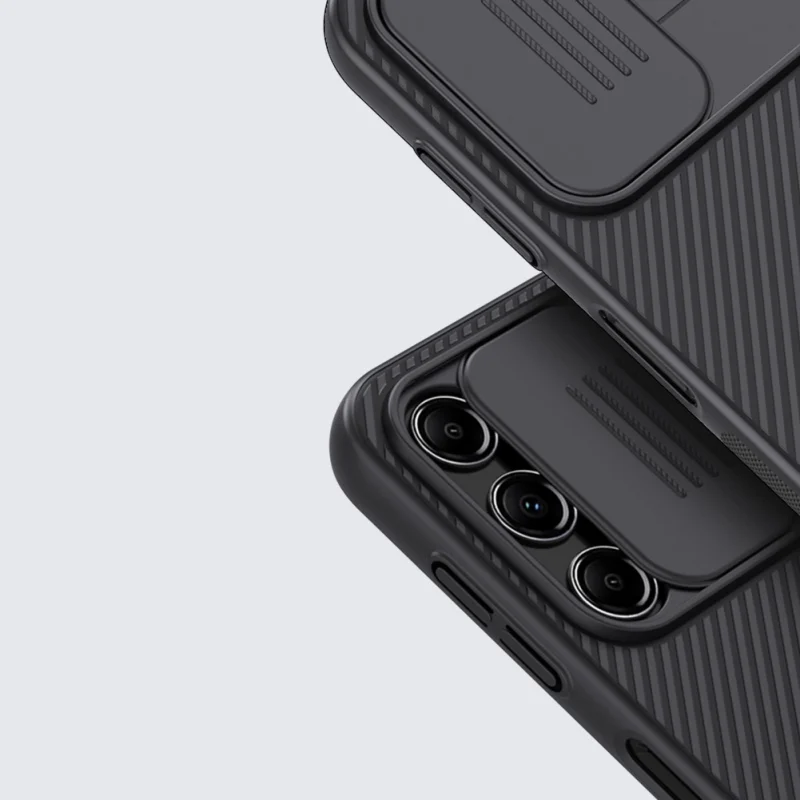 Nillkin CamShield Case etui do Samsung Galaxy A14 5G / Galaxy A14 pokrowiec z osłoną na aparat niebieskie - obrazek 10