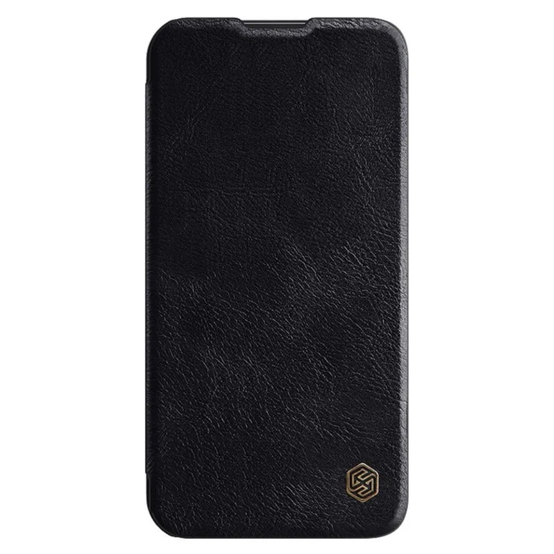 Nillkin Qin Leather Pro Case etui do Samsung Galaxy A54 5G pokrowiec z klapką osłona na aparat czarne