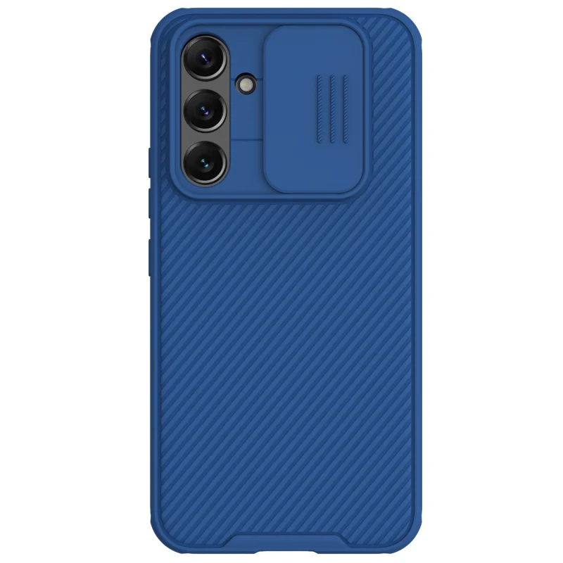 Nillkin CamShield Pro Case etui do Samsung Galaxy A54 5G pokrowiec z osłoną na aparat niebieskie