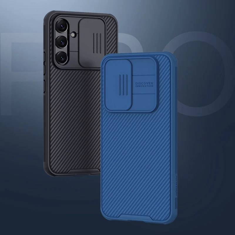 Nillkin CamShield Pro Case etui do Samsung Galaxy A54 5G pokrowiec z osłoną na aparat niebieskie - obrazek 8