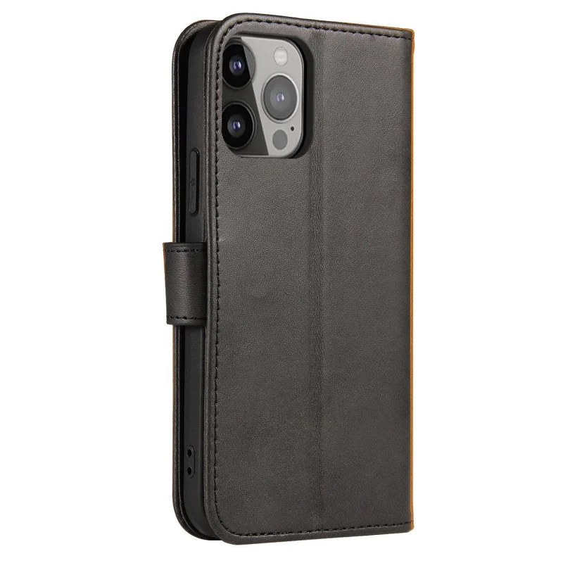 Magnet Case etui do Xiaomi Redmi Note 12 pokrowiec z klapką portfel podstawka czarne - obrazek 4