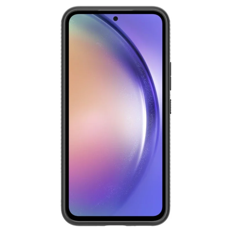 Etui Spigen Liquid Air na Samsung Galaxy A54 5G - czarny mat - obrazek 4