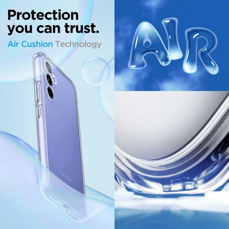 Etui Spigen Liquid Crystal na Samsung Galaxy A54 5G - przezroczyste - obrazek 11