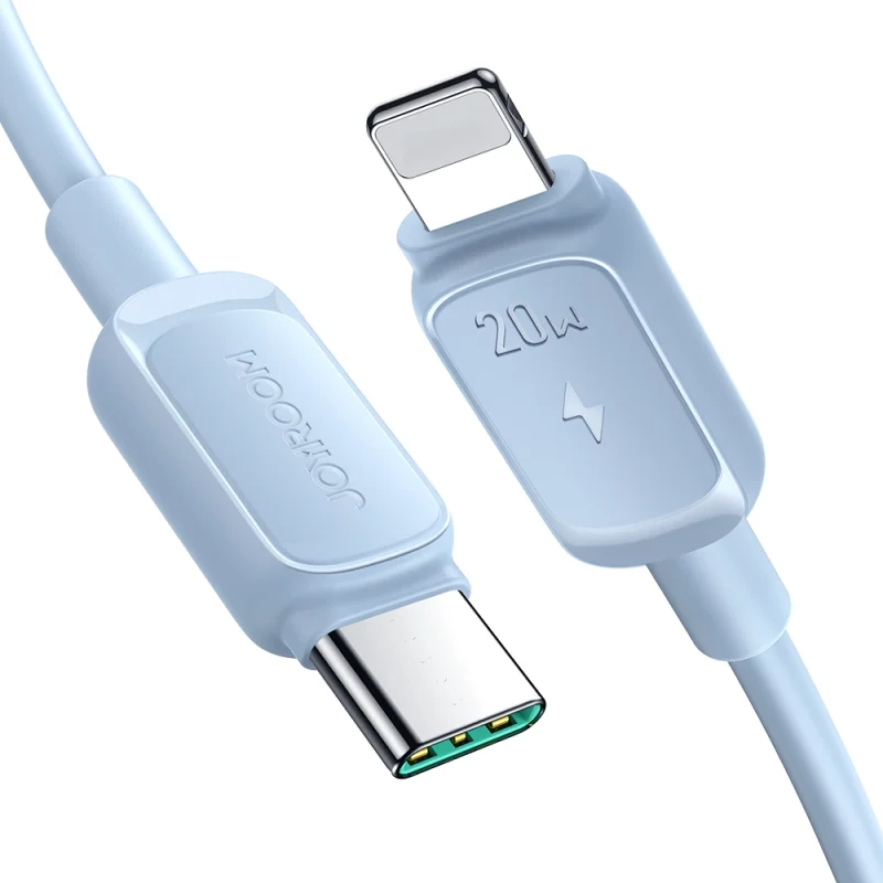 Kabel Joyroom Multi-Color Series A14 USB-C / Lightning 20W 1.2 m - niebieski