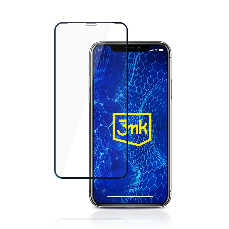 Szkło 9H 3mk HardGlass Max Lite™ na iPhone X - obrazek 2