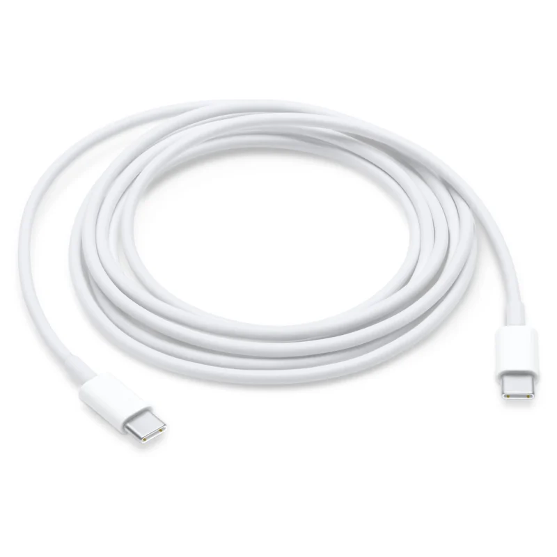 Kabel Apple MLL82ZM/A USB-C - USB-C 480Mb/s 2m - biały - obrazek 3