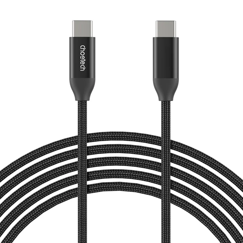 Kabel Choetech XCC-1036 USB-C - USB-C PD 240W 480Mb/s 2m - czarny - obrazek 2