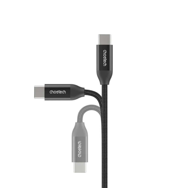 Kabel Choetech XCC-1036 USB-C - USB-C PD 240W 480Mb/s 2m - czarny - obrazek 7