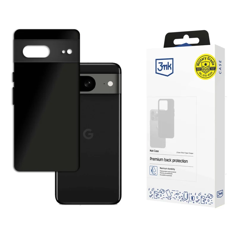 Etui 3mk Matt Case na Google Pixel 8 5G - czarne