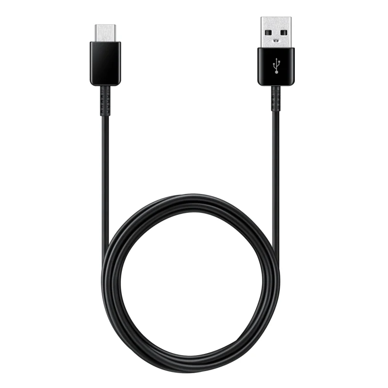 Kabel USB C 480Mb/s 5A 1.5m Samsung EP-DG930MBEGWW - czarny (zestaw 2 szt.)