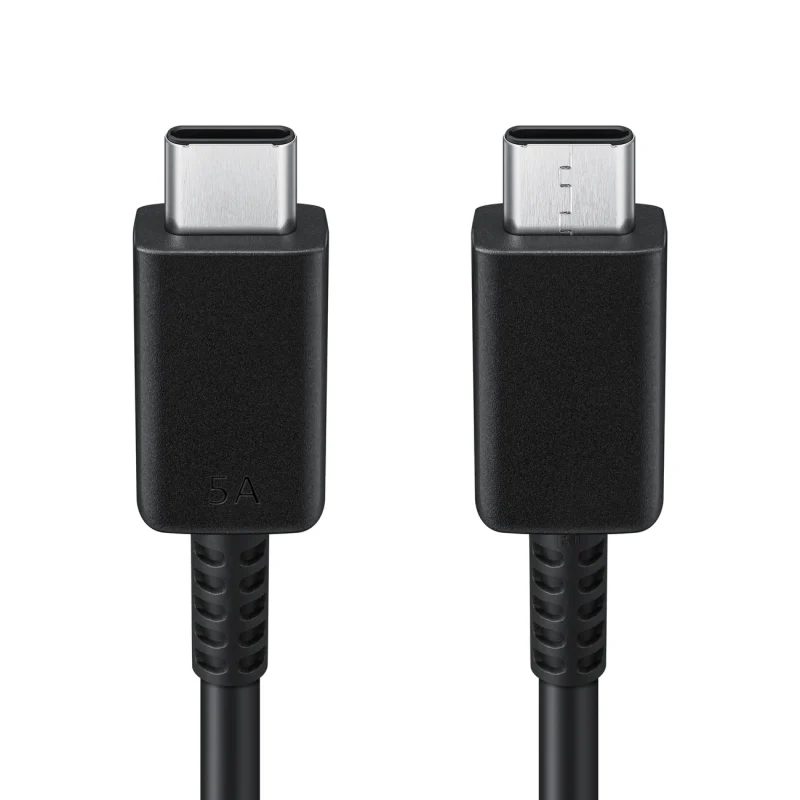 Kabel Samsung EP-DN975BBEGWW USB-C - USB-C 480Mb/s 5A 1m - czarny - obrazek 2