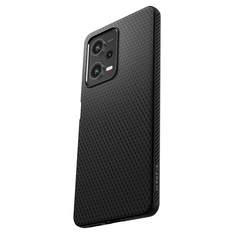 Etui Spigen Liquid Air na Xiaomi Redmi Note 12 Pro 5G / Poco X5 Pro 5G - czarny mat - obrazek 7