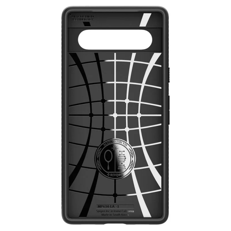 Etui Spigen Liquid Air na Google Pixel 7A - czarny mat - obrazek 3