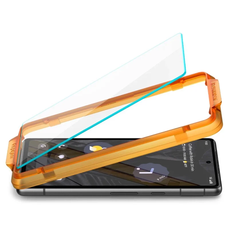 Szkło hartowane Spigen ALM Glas.tR na Google Pixel 7A - 2 szt. - obrazek 4