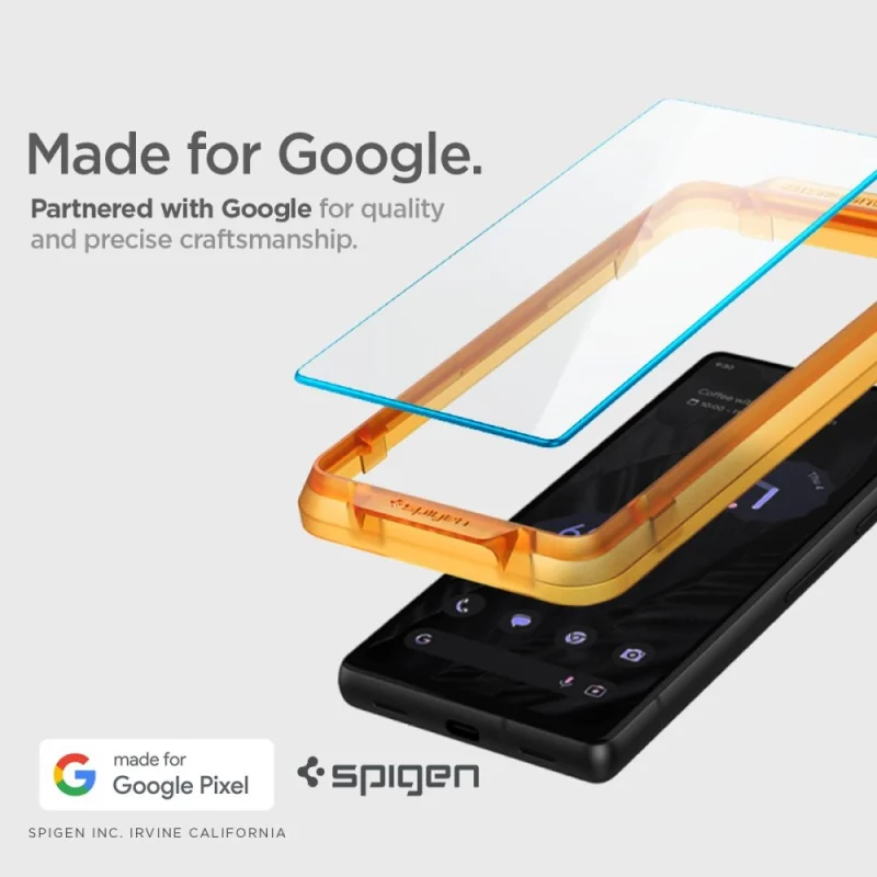 Szkło hartowane Spigen ALM Glas.tR na Google Pixel 7A - 2 szt. - obrazek 6