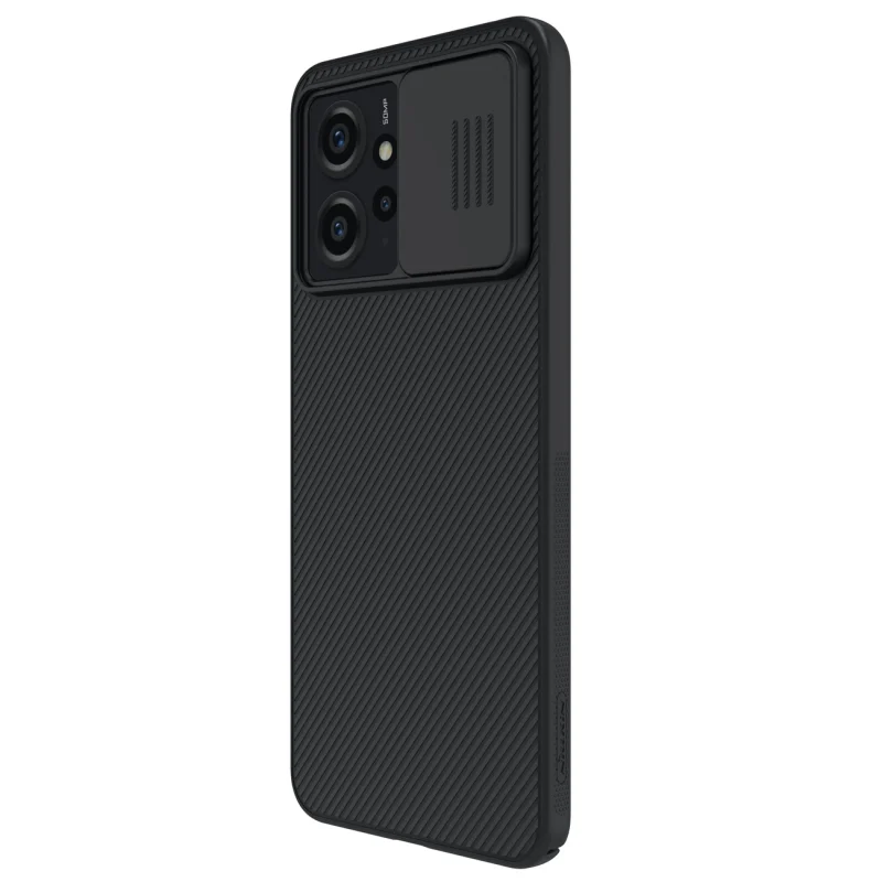 Pancerne etui Xiaomi Redmi Note 12 z osłoną na aparat Nillkin CamShield Case - czarne - obrazek 2