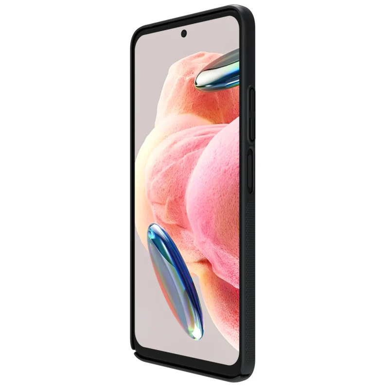 Pancerne etui Xiaomi Redmi Note 12 z osłoną na aparat Nillkin CamShield Case - czarne - obrazek 5