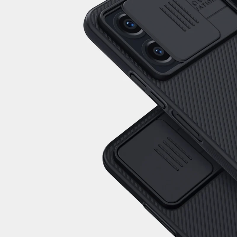 Pancerne etui Xiaomi Redmi Note 12 z osłoną na aparat Nillkin CamShield Case - czarne - obrazek 8