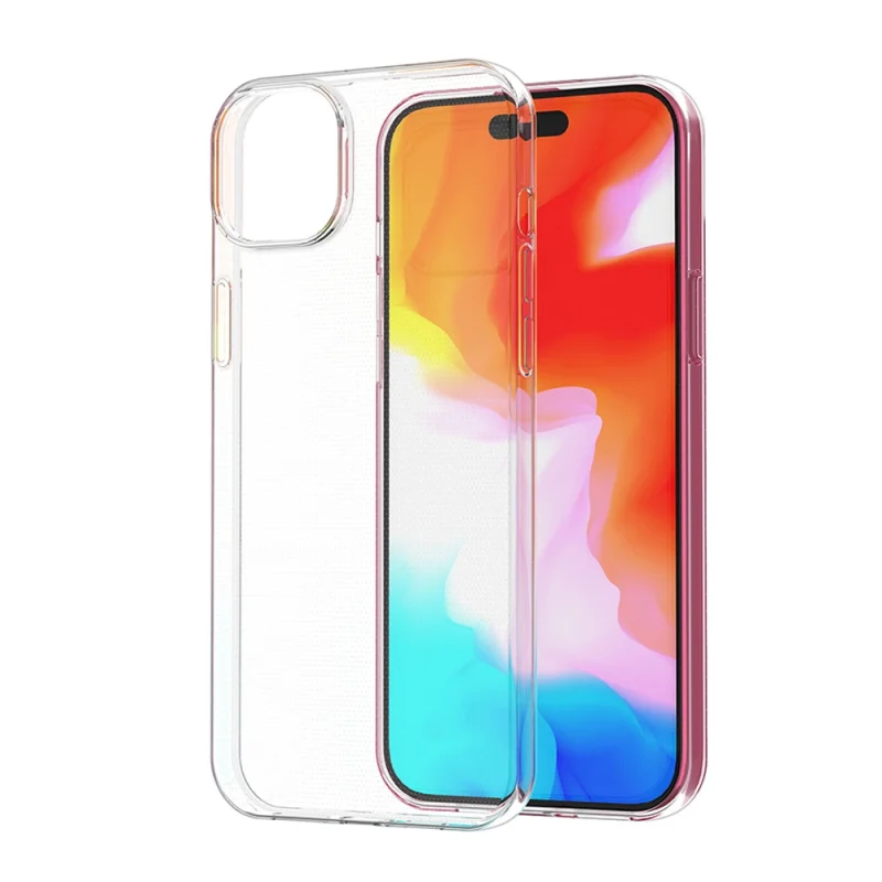 Etui iPhone 15 Plus z serii Ultra Clear w kolorze przezroczystym - obrazek 6