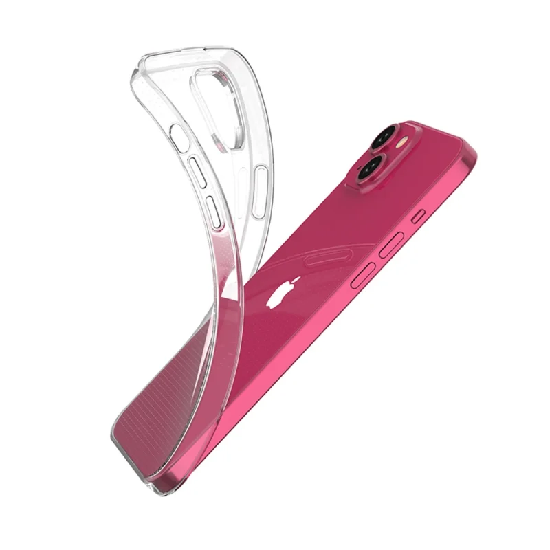 Etui iPhone 15 Plus z serii Ultra Clear w kolorze przezroczystym - obrazek 4