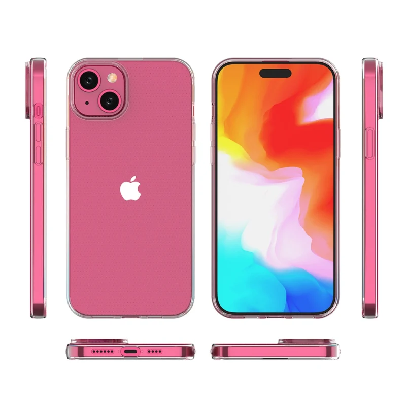 Etui iPhone 15 Plus z serii Ultra Clear w kolorze przezroczystym - obrazek 5