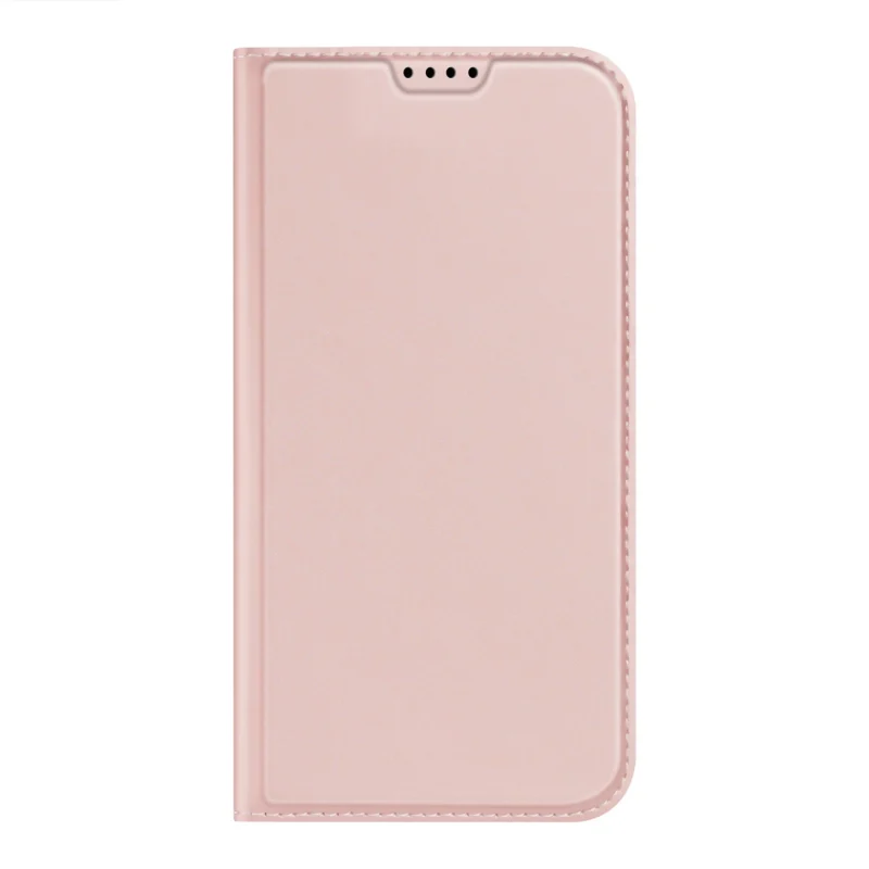 Etui do iPhone 15 Pro Max pokrowiec z klapką i portfelem Dux Ducis Skin Pro - różowe - obrazek 8