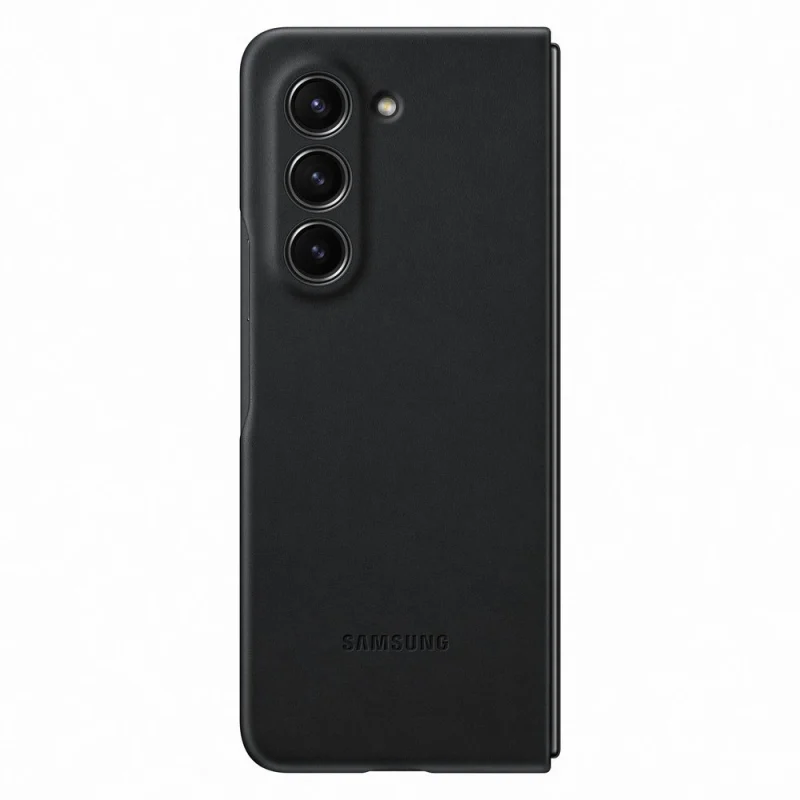 Etui z ekoskóry do Samsung Galaxy Z Fold 5 - czarne - obrazek 5