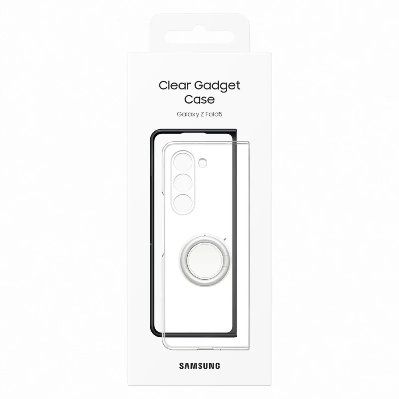 Etui silikonowe Gadget Case do Samsung Galaxy Z Fold 5 - przezroczyste - obrazek 5