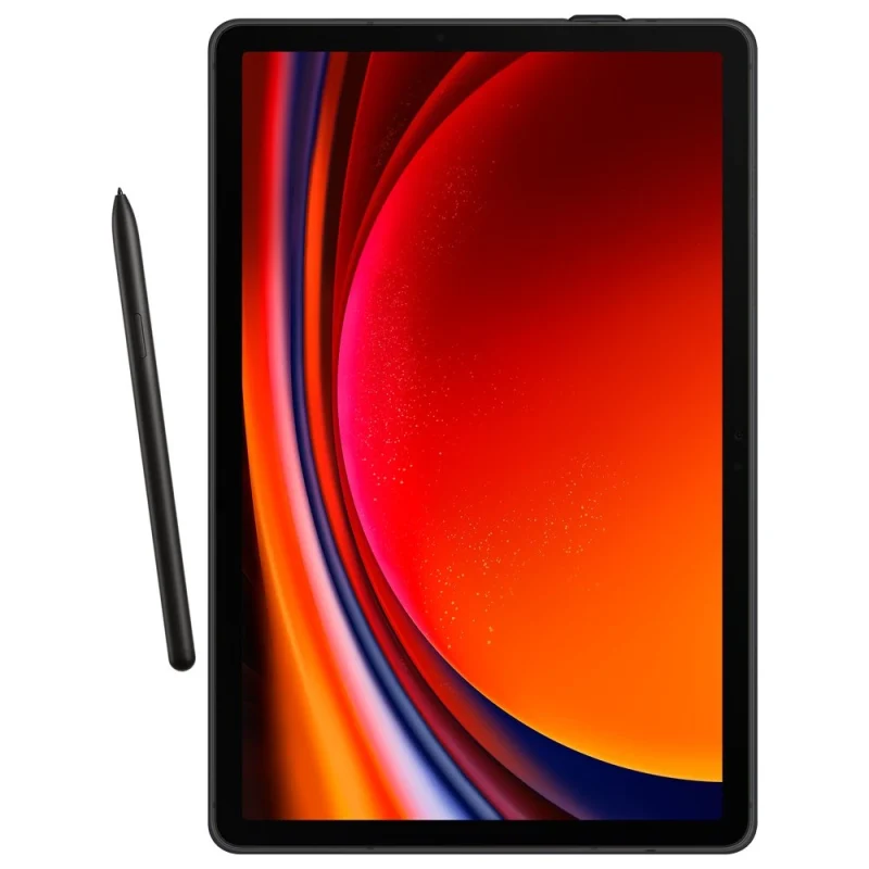 Etui z klapką i podstawką do Samsung Galaxy Tab S9 Smart Book Cover - czarne - obrazek 6