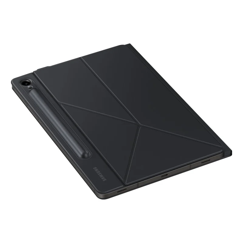 Etui z klapką i podstawką do Samsung Galaxy Tab S9 Smart Book Cover - czarne - obrazek 9