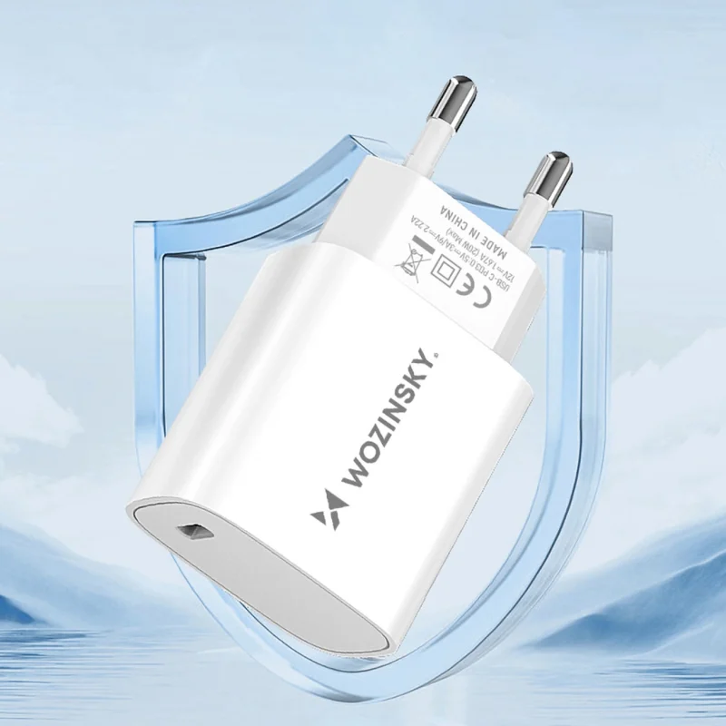 Ładowarka sieciowa Wozinsky WGWCCW 20W USB-C - biała - obrazek 12