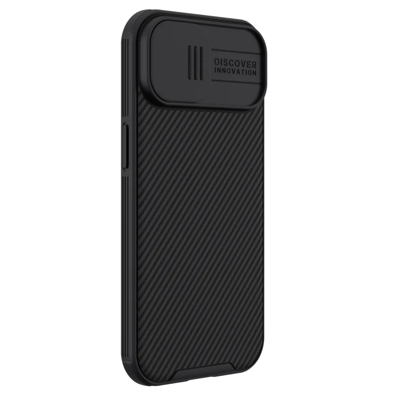 Pancerne etui Nillkin CamShield Pro Magnetic Case do iPhone 15 z osłoną na aparat - czarne - obrazek 5