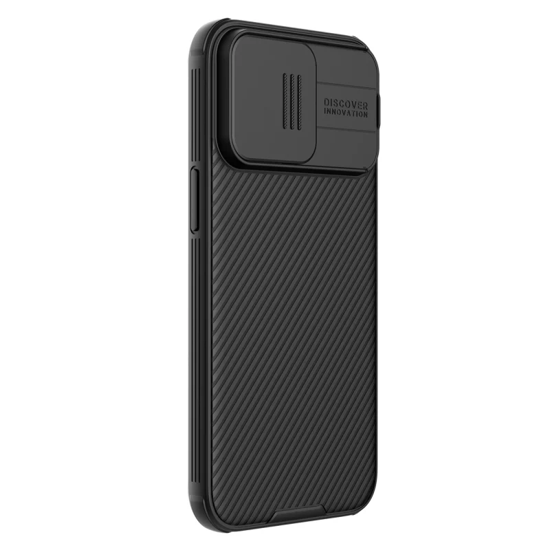 Pancerne etui Nillkin CamShield Pro Magnetic Case do iPhone 15 Pro z osłoną na aparat - czarne - obrazek 3