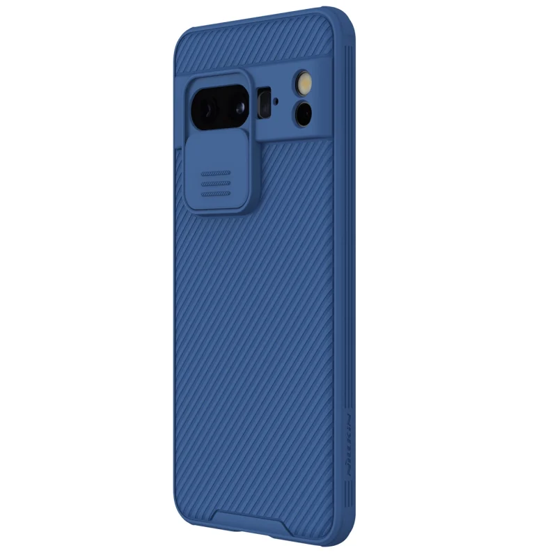 Etui z osłoną na aparat Nillkin CamShield Pro Case do Google Pixel 8 Pro - niebieskie - obrazek 3