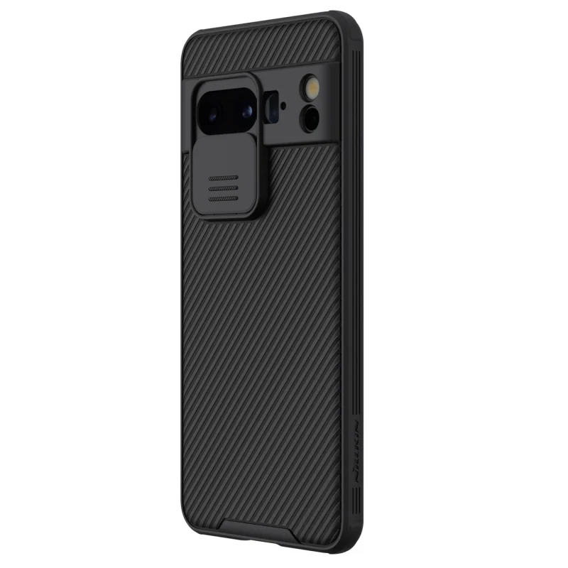 Etui z osłoną na aparat Nillkin CamShield Pro Case do Google Pixel 8 Pro - czarne - obrazek 3