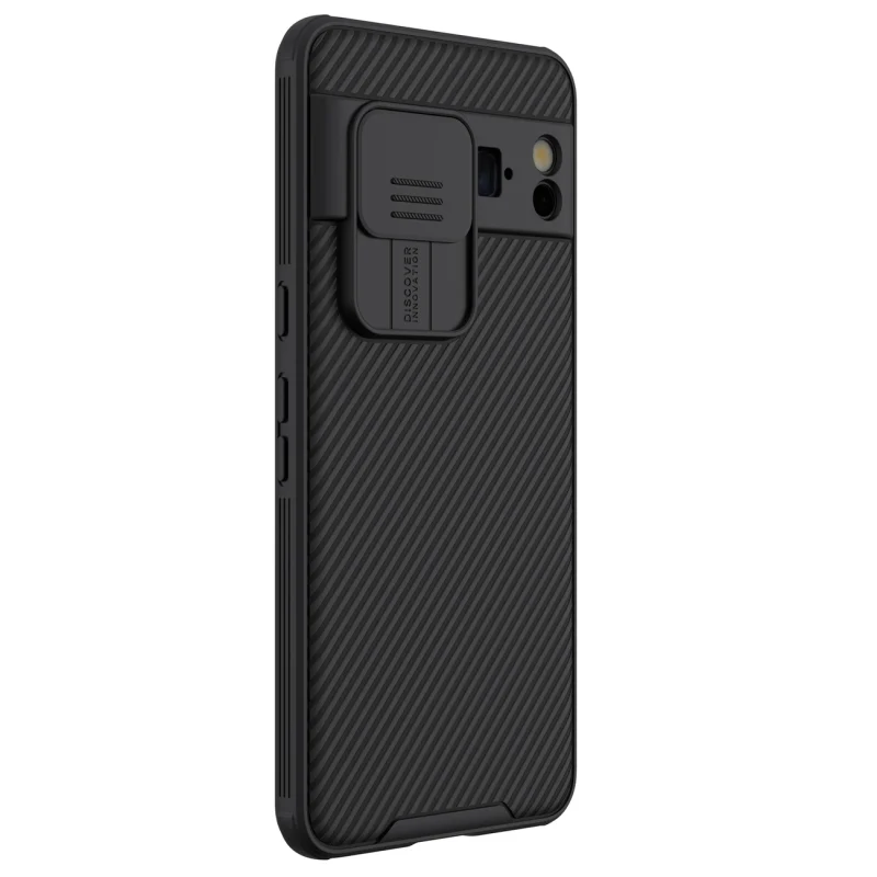 Etui z osłoną na aparat Nillkin CamShield Pro Case do Google Pixel 8 Pro - czarne - obrazek 5