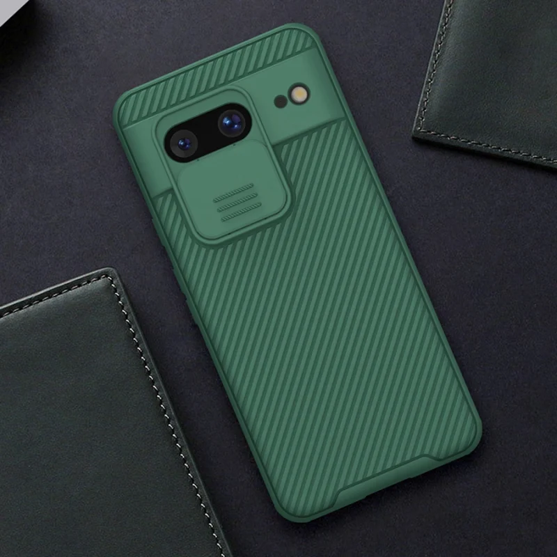 Etui z osłoną na aparat Nillkin CamShield Pro Case do Google Pixel 8 - czarne - obrazek 14