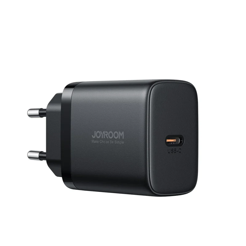 Szybka ładowarka Joyroom JR-TCF11 do 25W + kabel USB-C / USB-C 1m - czarna - obrazek 2