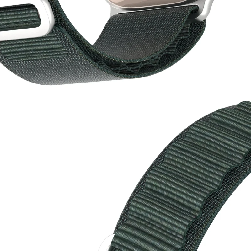 Sportowy pasek ze sprzączką do Apple Watch 9 / 8 / 7 / 6 / SE / 5 / 4 / 3 / 2 / 1 (41, 40, 38 mm) Dux Ducis Strap GS Version - zielony - obrazek 11