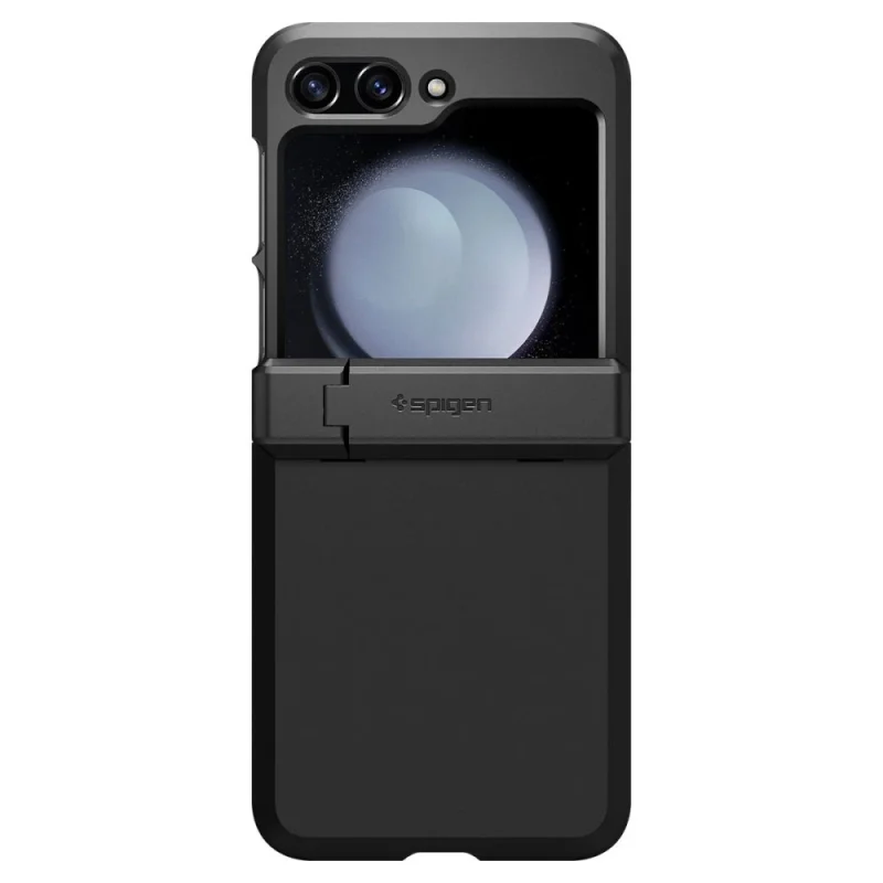 Etui Spigen Tough Armor Pro na Samsung Galaxy Z Flip 5 - czarne - obrazek 8